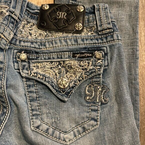 MISS ME cuffed Capri- size 25 - Picture 2 of 11